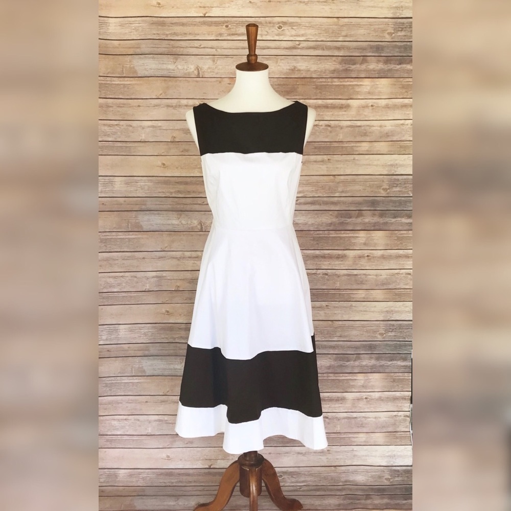 Kate Spade - Boatneck Color Block Dress